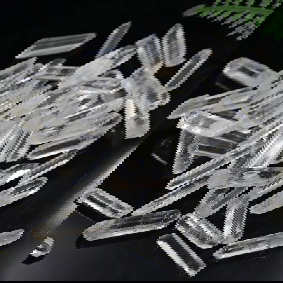 100% Natural Clear  Healing Quartz Crystal White Crystal   Wand Energy Stone Collectables DIY  Home Decor - forbiddengemstones.com