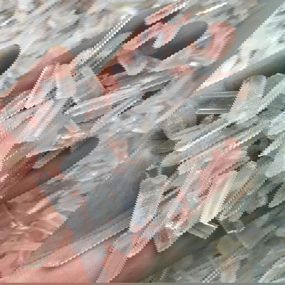 100% Natural Clear  Healing Quartz Crystal White Crystal   Wand Energy Stone Collectables DIY  Home Decor - forbiddengemstones.com