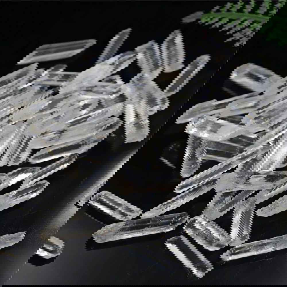 100% Natural Clear  Healing Quartz Crystal White Crystal   Wand Energy Stone Collectables DIY  Home Decor - forbiddengemstones.com