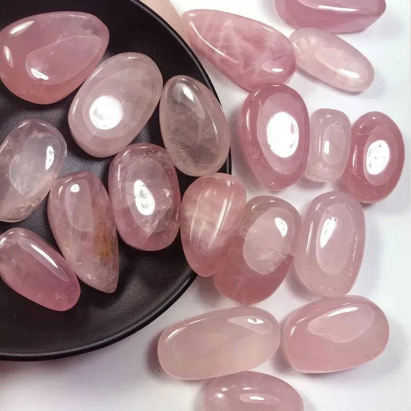 100g Natural Pink Powder Crystal Gravel Rock Madagascar Rose Quartz Raw Gemstone Mineral Specimen Decoration Energy Stone - forbiddengemstones.com