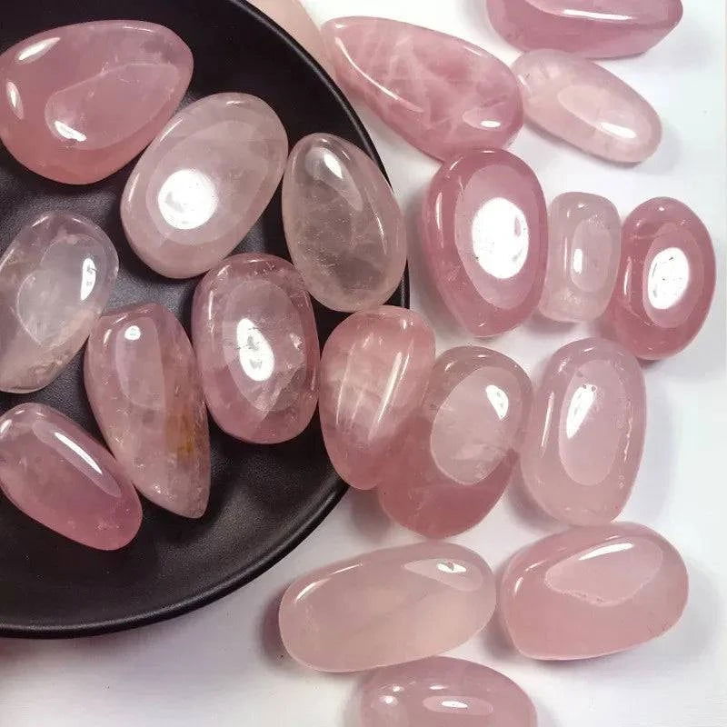 100g Natural Pink Powder Crystal Gravel Rock Madagascar Rose Quartz Raw Gemstone Mineral Specimen Decoration Energy Stone - forbiddengemstones.com