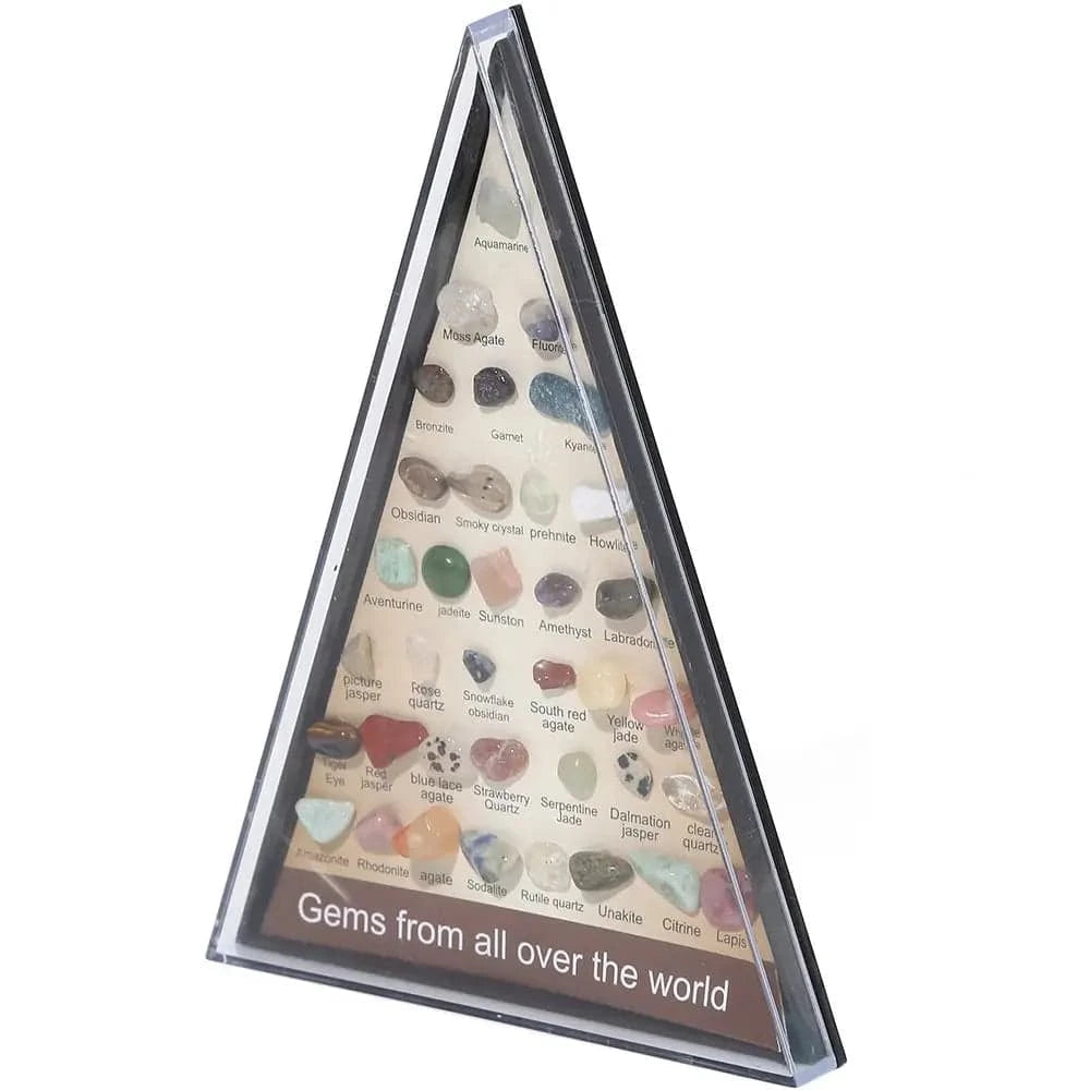 36Pcs/Box Mineral Specimens Healing Crystal Gems From All Over The World Quartz Samples Raw Gemstones Collectible Stone Decor - forbiddengemstones.com