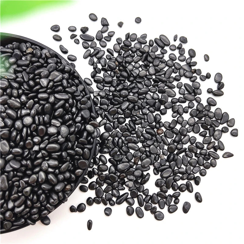 50g Natural Black Shungite Gravel Stone Crystal Quartz Chakras Healing Crystals Lucky Gemstone Mineral Home Ornaments Decoration - forbiddengemstones.com