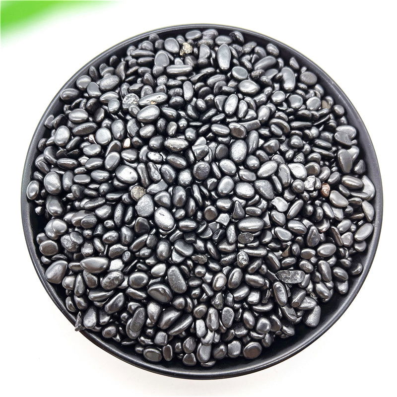 50g Natural Black Shungite Gravel Stone Crystal Quartz Chakras Healing Crystals Lucky Gemstone Mineral Home Ornaments Decoration - forbiddengemstones.com