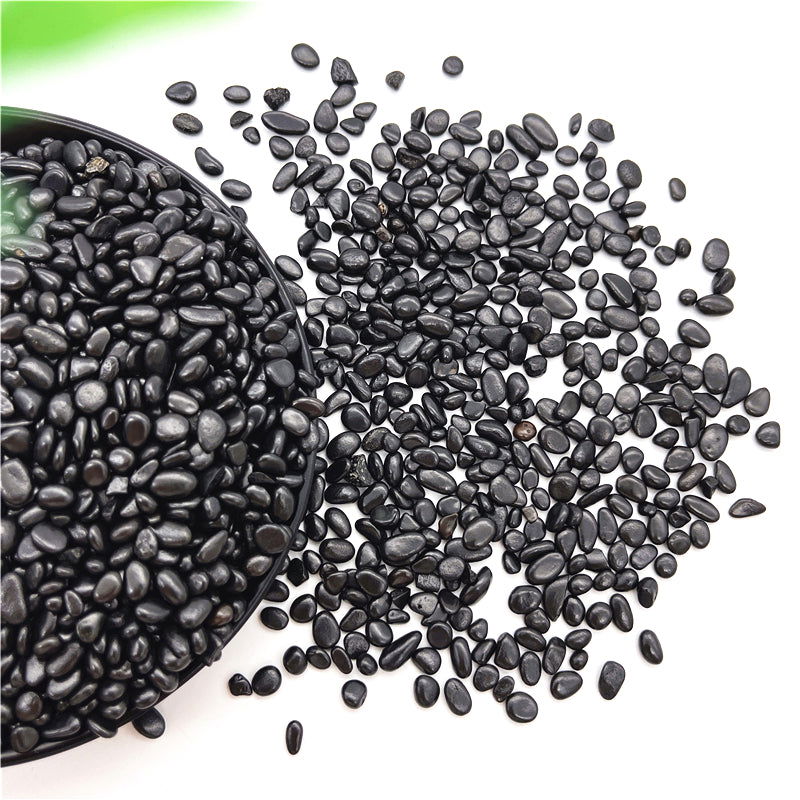 50g Natural Black Shungite Gravel Stone Crystal Quartz Chakras Healing Crystals Lucky Gemstone Mineral Home Ornaments Decoration - forbiddengemstones.com