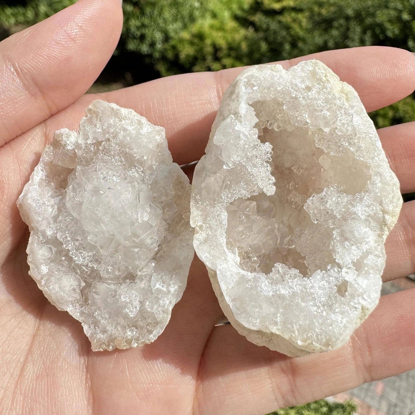 Break Your Own Geodes Natural Agate Geode Real Crystal Specimen Contains Reiki Clean Clusters Beautiful Stones Jewelry Gifts - forbiddengemstones.com