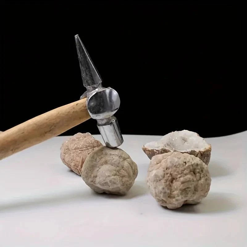 Break Your Own Geodes Natural Agate Geode Real Crystal Specimen Contains Reiki Clean Clusters Beautiful Stones Jewelry Gifts - forbiddengemstones.com