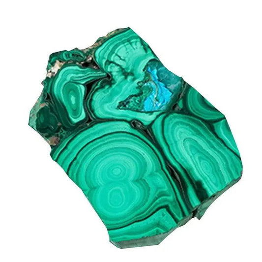 Malachite Crystals Natural Crystal Malachite Slice For Home Decoration Polished Slab Rock Healing Crystals Malachite Stones - forbiddengemstones.com