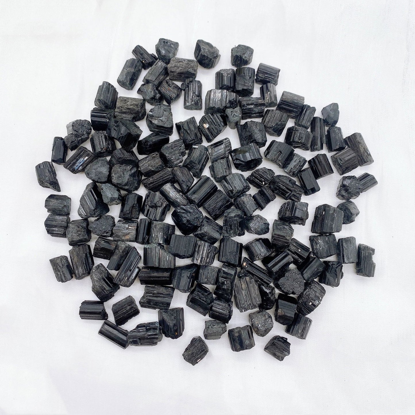 Natural Black Tourmaline Gravel Mineral Specimen Crystal Gem Rough Stone Craft Healing Reiki Home Decoration DIY Gift - forbiddengemstones.com