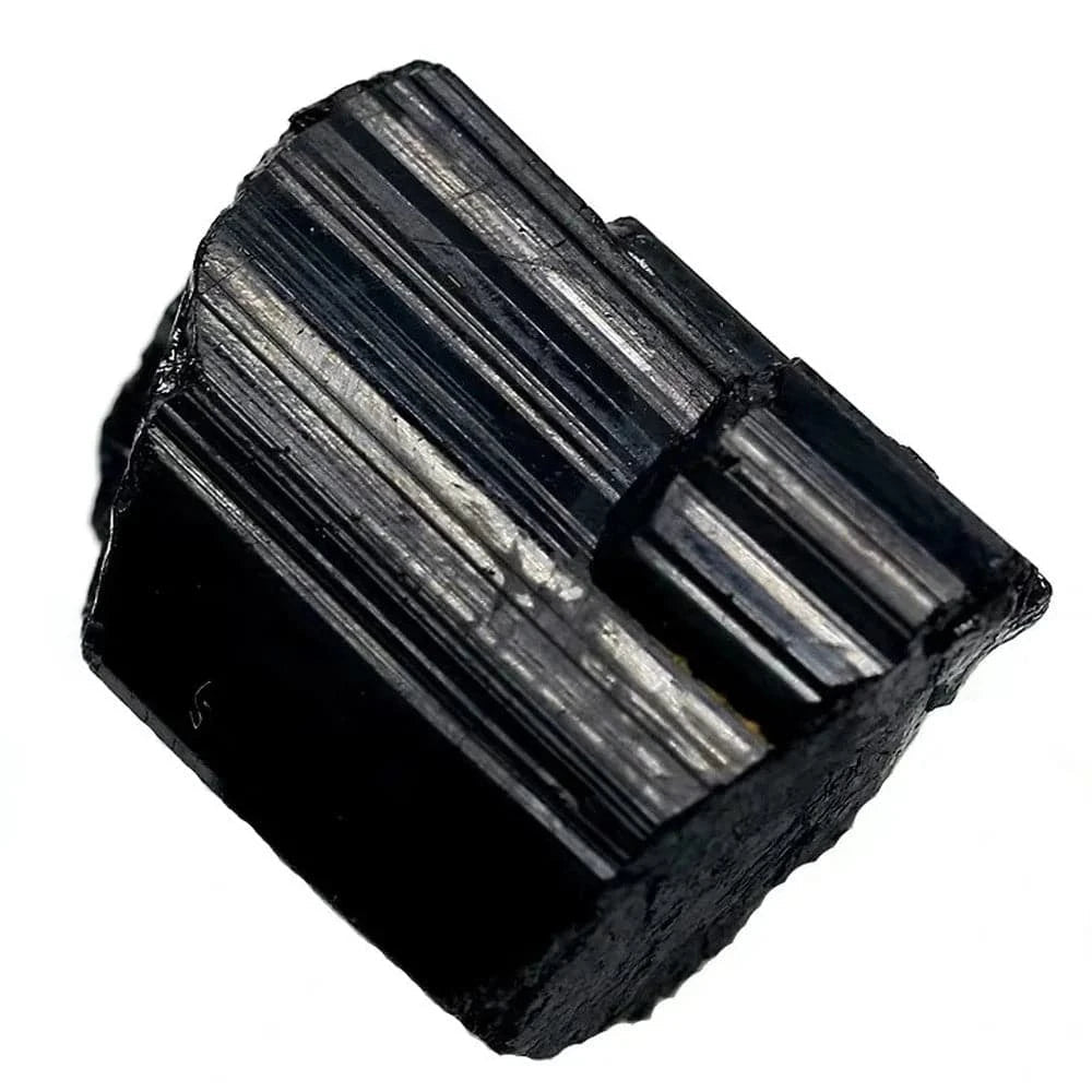 Natural Black Tourmaline Gravel Raw Gem Mineral Specimen Crystal Stone Healing Magic Advanced Collection Eliminate Magnetism 1PC - forbiddengemstones.com