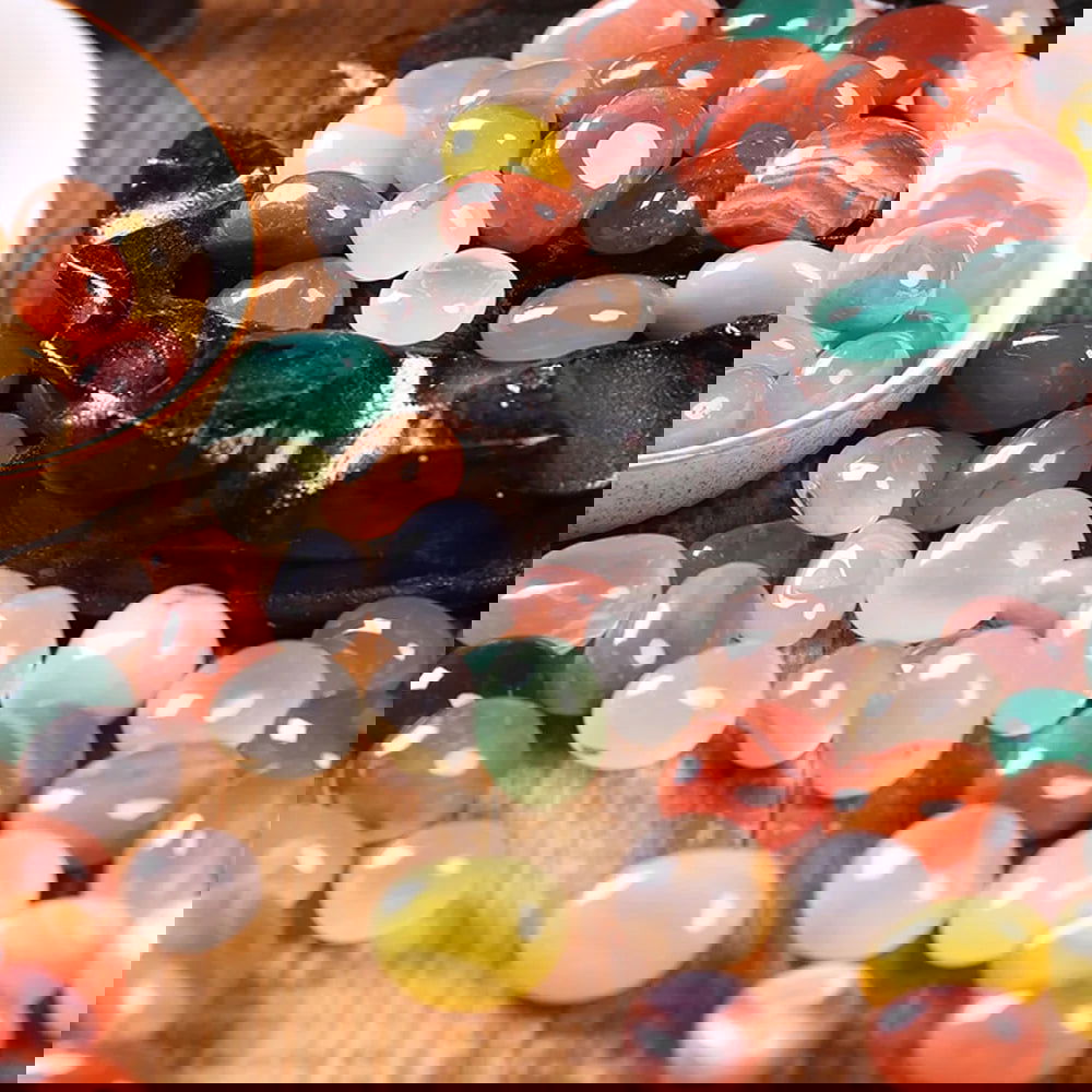 Natural Mixed Agate Stone Tumbled Stones Rainbow Crystal for Church Prayers Succulents Bedding Vase Filler Landscape Home Decor - forbiddengemstones.com