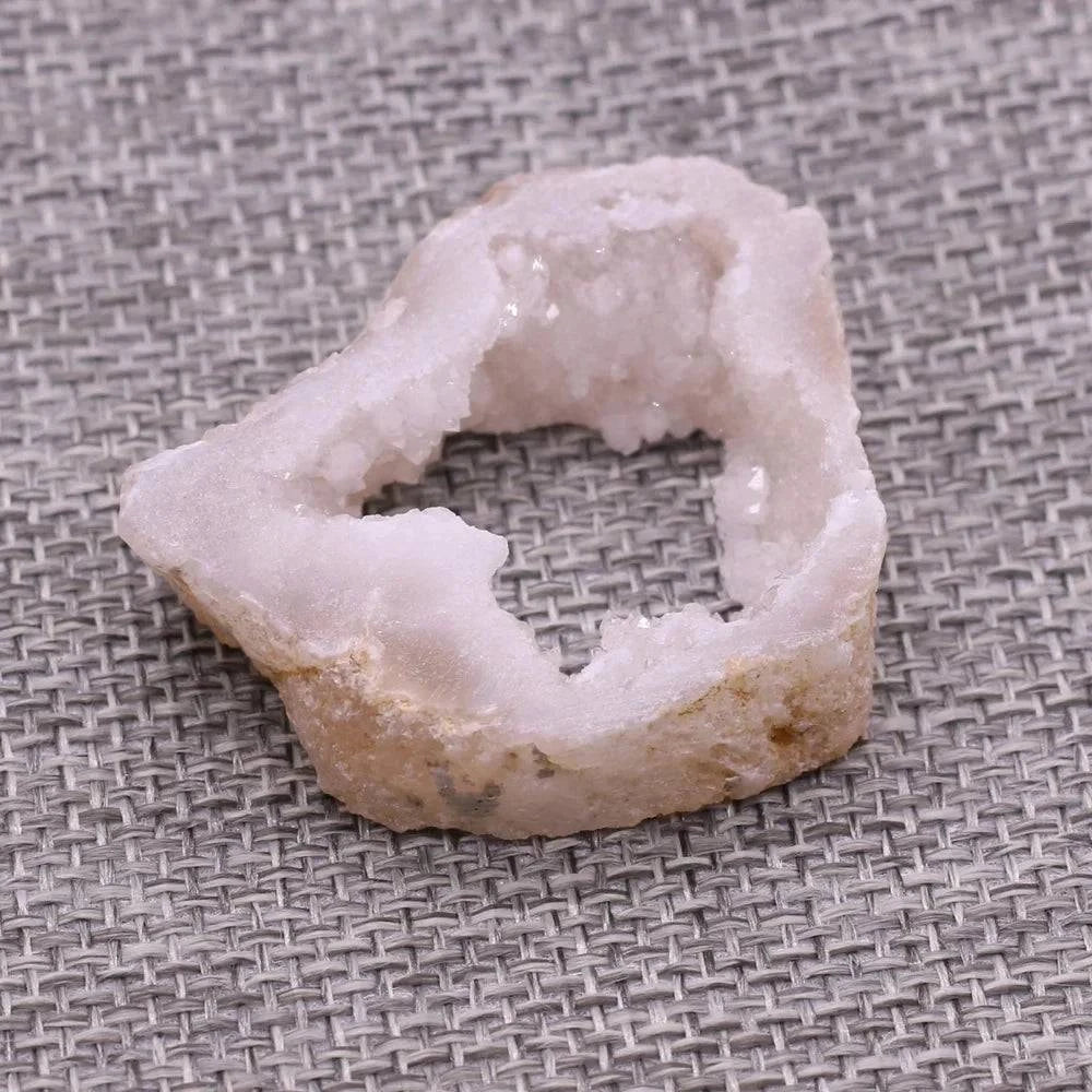 Natural Stone White Agates Slice Quartzs Crystal Cluster Minerals Reiki Healing Crystal Home Decoration Jewelry Making - forbiddengemstones.com