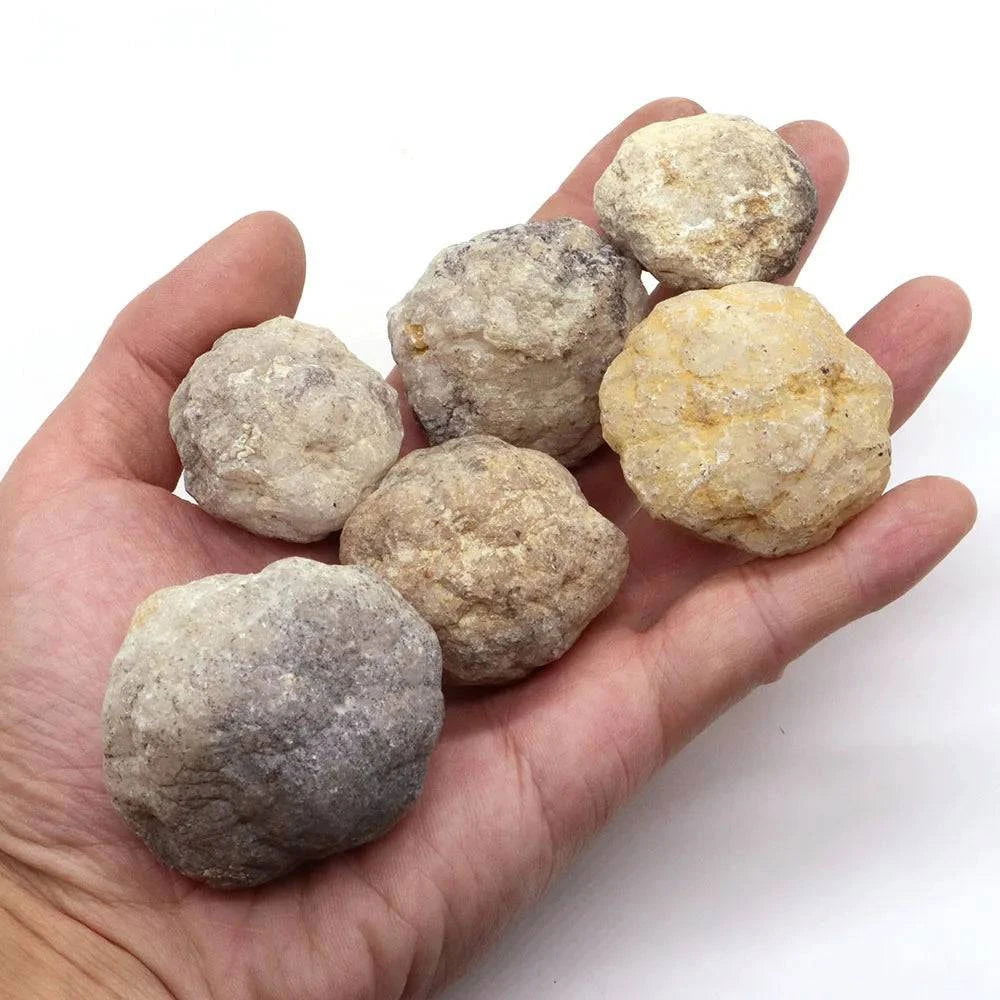 Natural Unopened Agate Geode Cluster Raw Mineral Crystal Healing Stone Fun Study Teaching Specimen Gemstone Cave Collections - forbiddengemstones.com
