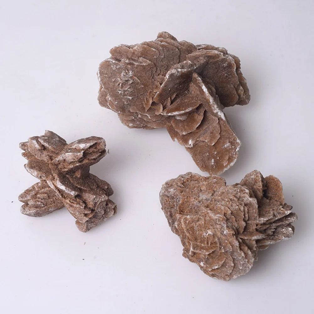 Natural Moroccan Desert Rose Crystal, Unique Raw Mineral for Home Decor and DIY Projects