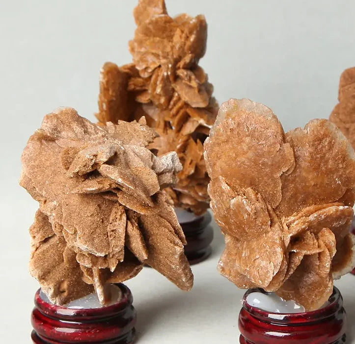 Natural Moroccan Desert Rose Crystal, Unique Raw Mineral for Home Decor and DIY Projects