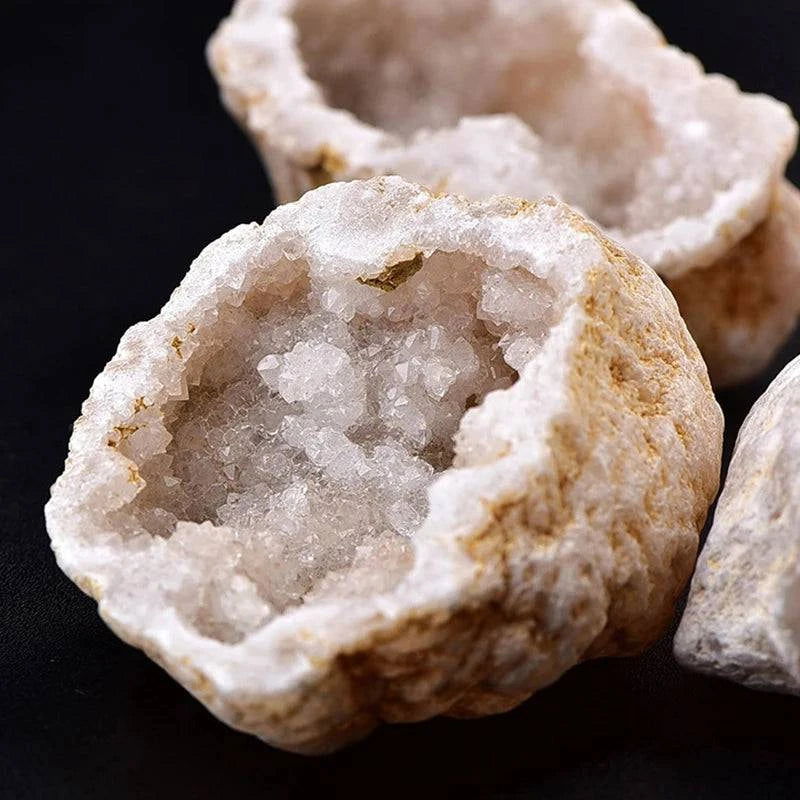 Unopened Natural Agate Geode Raw Crystal Mineral Energy Healing Crystals Lucky Stone Cluster Cave Collection Specimen - forbiddengemstones.com