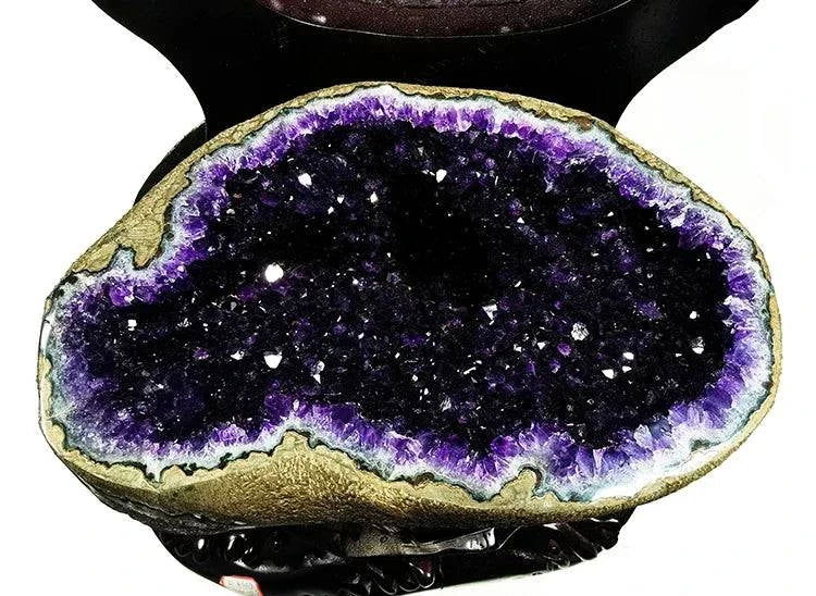 Wholesale  Natural large amethyst cave Hotel decoration Uruguay Amethyst cornucopia Amethyst Geode  store geomancy - forbiddengemstones.com