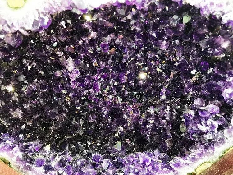Wholesale  Natural large amethyst cave Hotel decoration Uruguay Amethyst cornucopia Amethyst Geode  store geomancy - forbiddengemstones.com